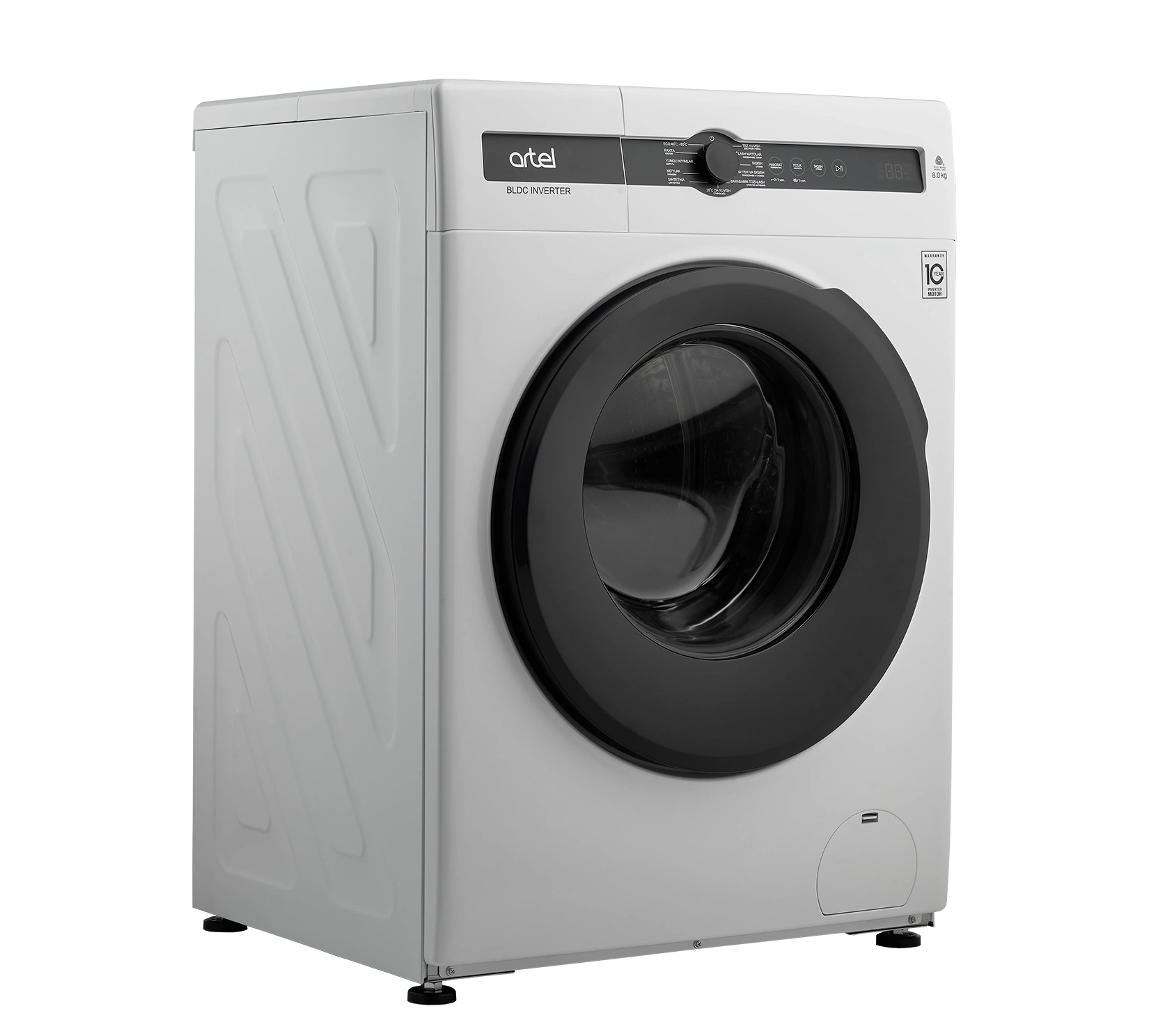 Avtomatik kir yuvish mashinasi Artel WF80L2324G Inverter Bug'siz 8 kg — rasm 5