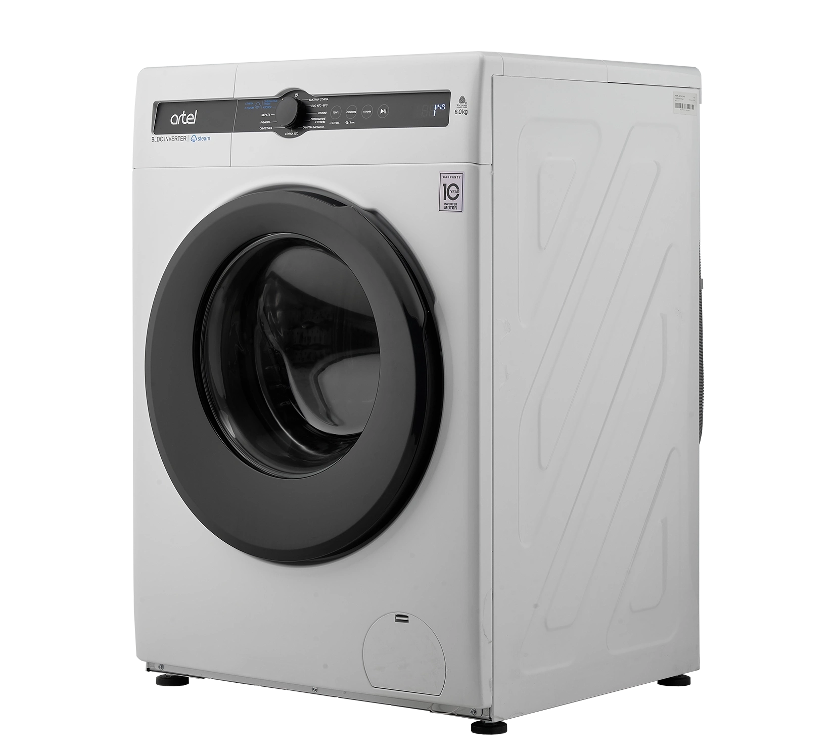 Automatic washing machine Artel WF80L2344G Inverter With steam 8 kg — photo 4