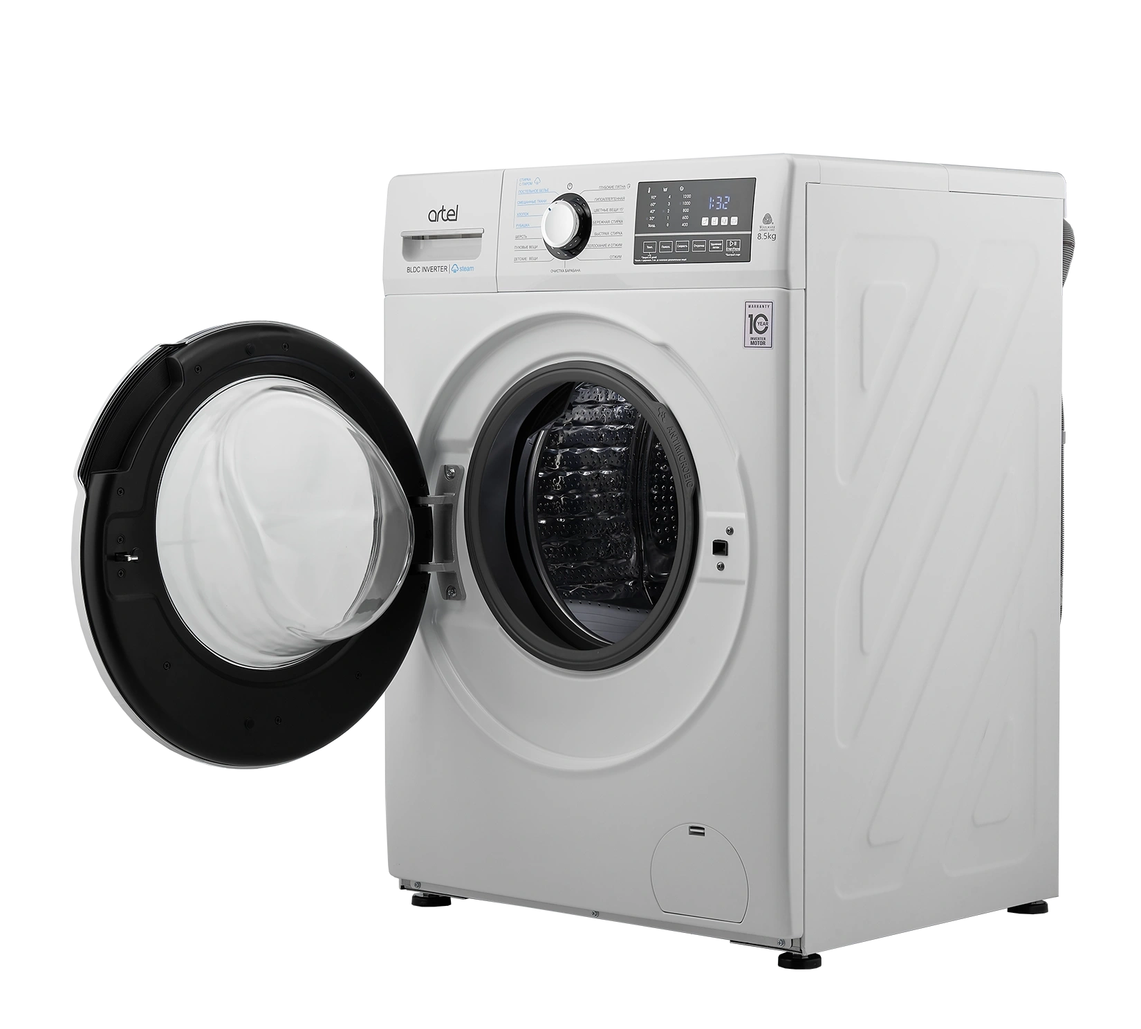 Automatic washing machine Artel WF85L2311E Inverter With steam 8 kg — photo 3
