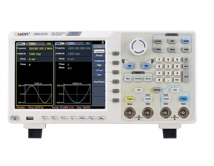 Universal signal generatori OWON XDG3252