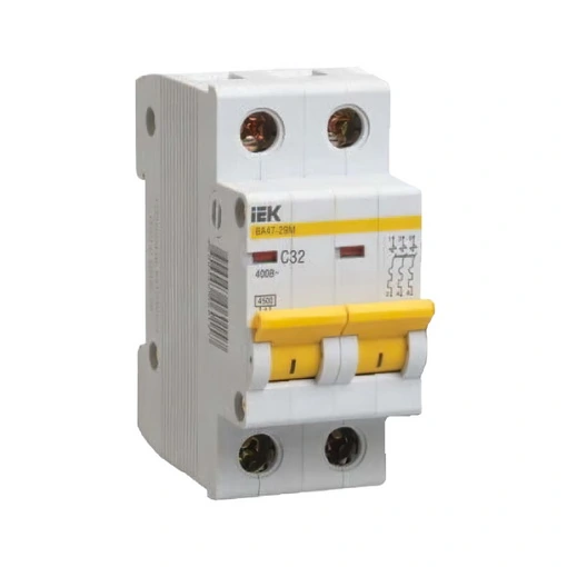 Авт.Выкл. Ва 47-29 2р 50а 4,5ка Х-Ка С Iek