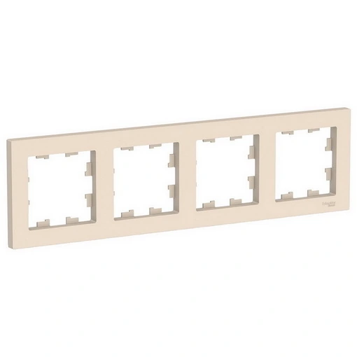 Schneider Atlasdesign-Frame 4-seater, Beige.