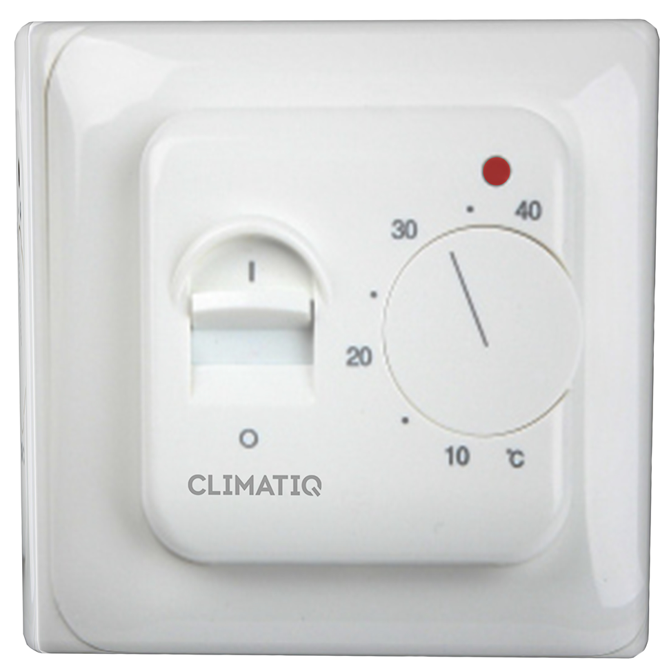 CLIMATIQ BT qo'lda termostat (oq)