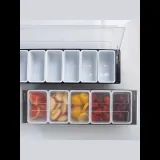带盖冰箱食物收纳盒，多格储物容器