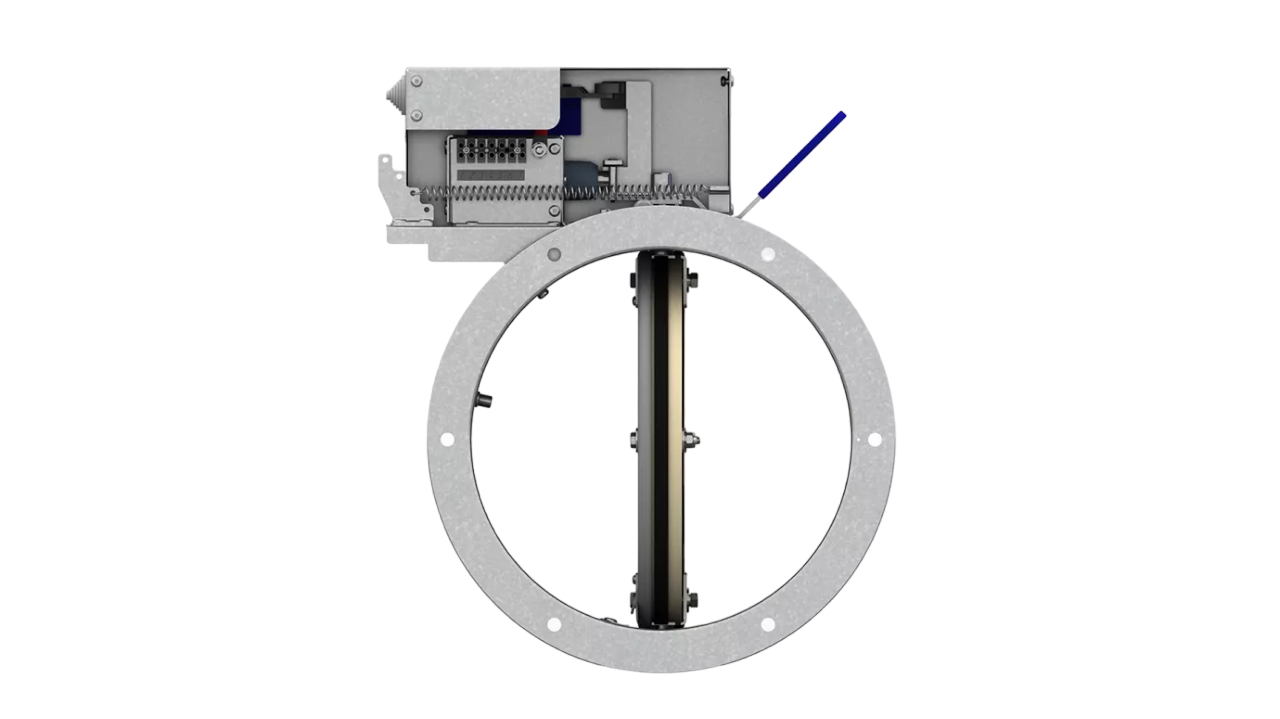 Universal fire damper KPU-1N — photo 3